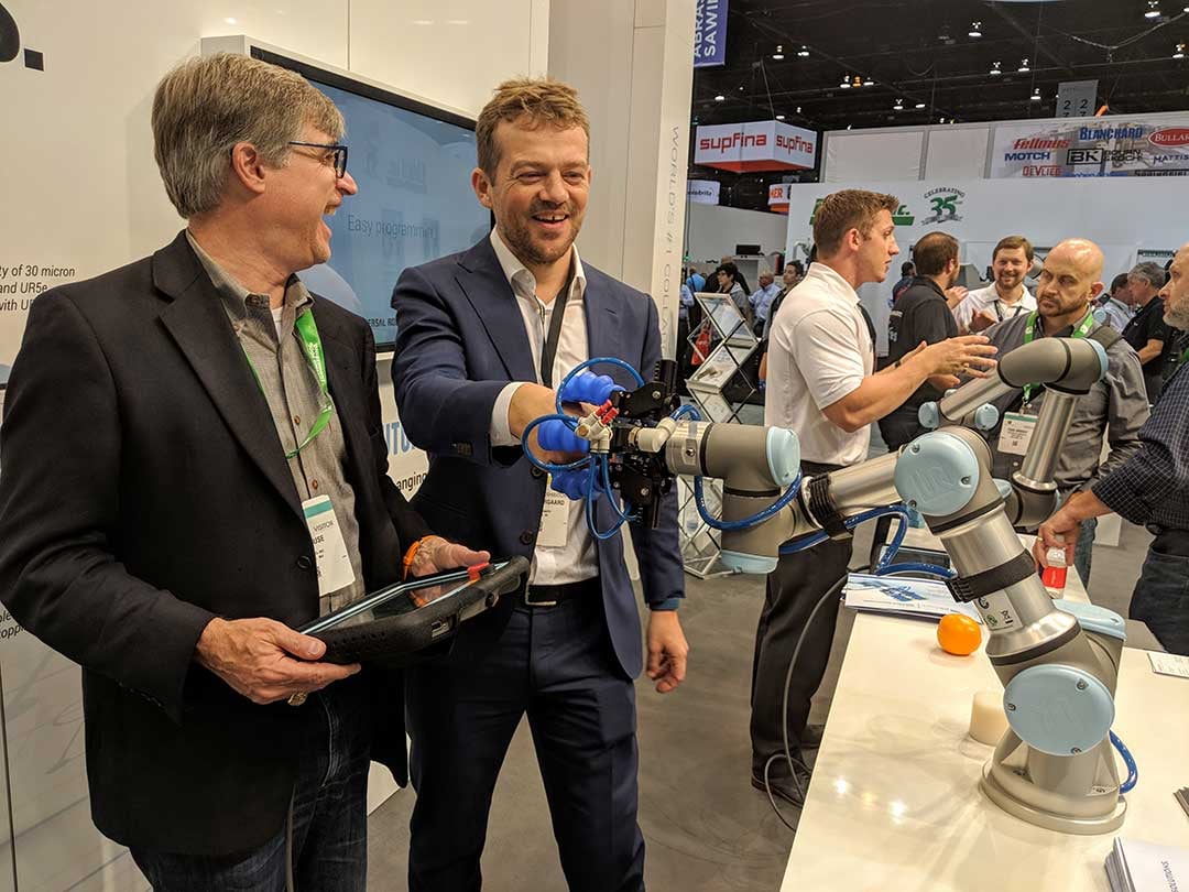 CEO-of-soft-robotics-Carl-Vause-and-Esben-Østergaard